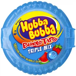 Жевательная резинка Hubba Bubba Mega Long клубника-черника-арбуз картинка 342926 - МосИгра